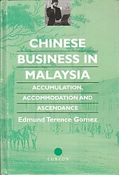 Chinese Business in Malaysia: Accumulation, Accommodation and Ascendance - Terence E Gomez