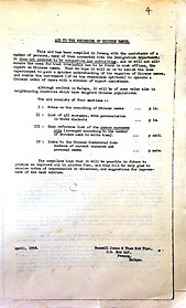 Aid to the Recording of Chinese Names - Russell Jones & Tham Kok Thye